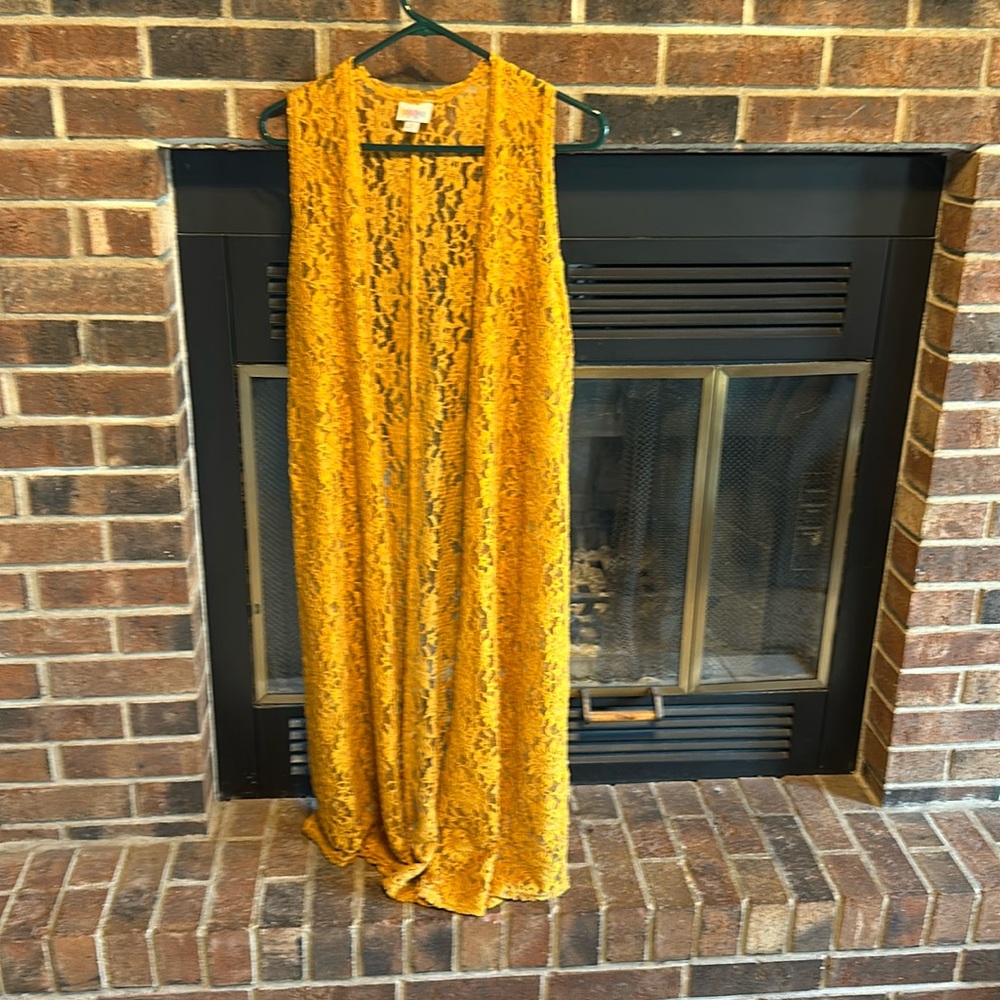 2 for $5 EUC Lularoe Long Lace Vest
